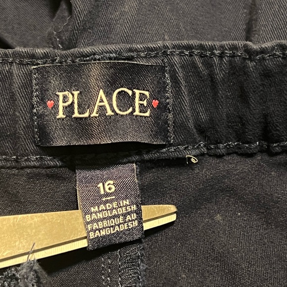 Children's Place Navy Blue School Uniform Dress Pants Girls Size 16 - Picture 10 of 11
